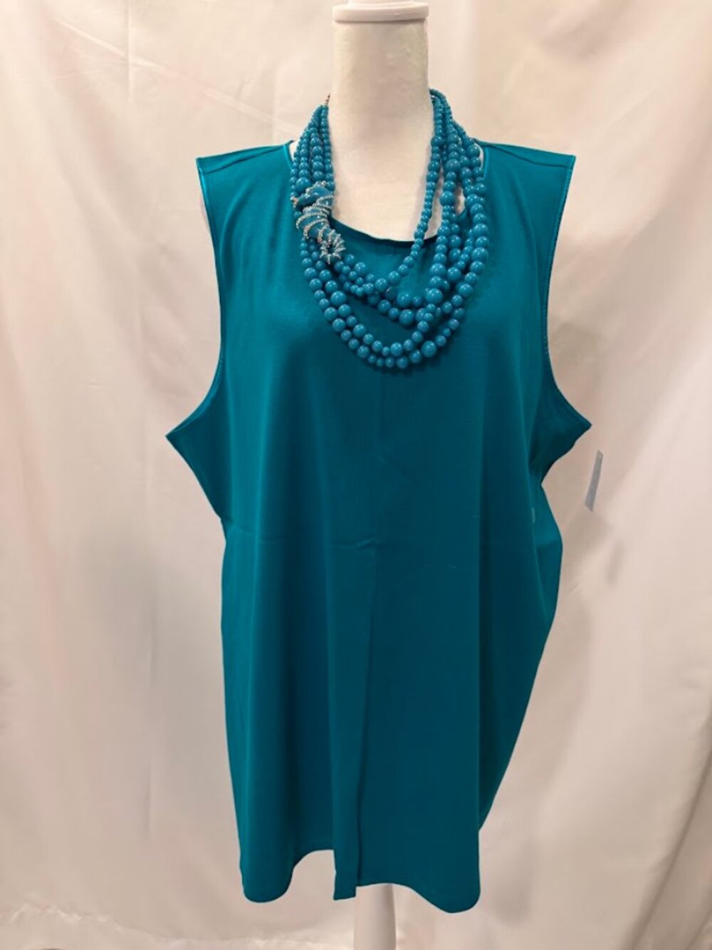 NWT CJ BANKS Beautiful Tank Top (100% Cotton) - 3x